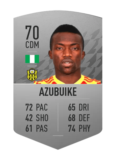 Okechukwu Azubuike Common 70 OVR