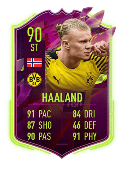 Erling Haaland RULEBREAKERS 90 OVR