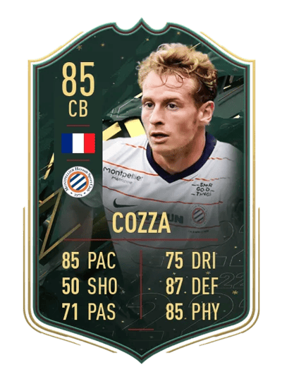 Nicolas Cozza WINTER WILDCARDS 85 OVR