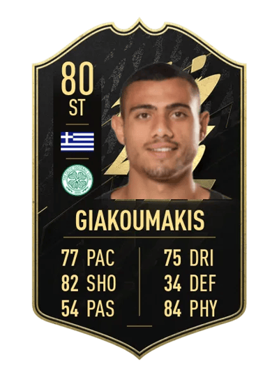 Georgios Giakoumakis Team of the Week 80 OVR