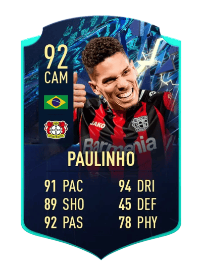 Paulinho TEAM OF THE SEASON MOMENTS 92 OVR