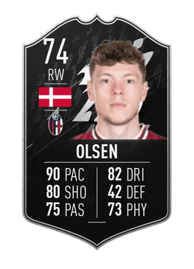 Andreas Skov Olsen Team of the Week 74 OVR