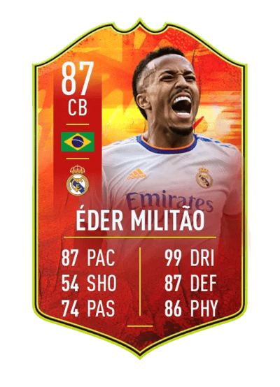 Éder Militão adidas NUMBERS UP 87 OVR