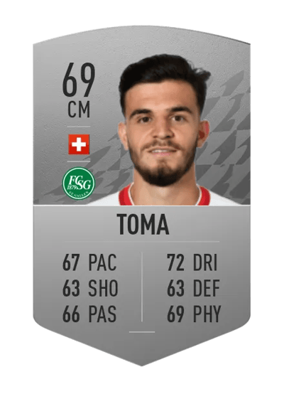 Bastien Toma Common 69 OVR