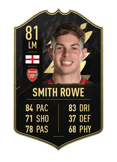 Emile Smith Rowe Team of the Week 81 OVR