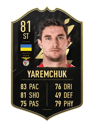 Roman Yaremchuk Team of the Week 81 OVR