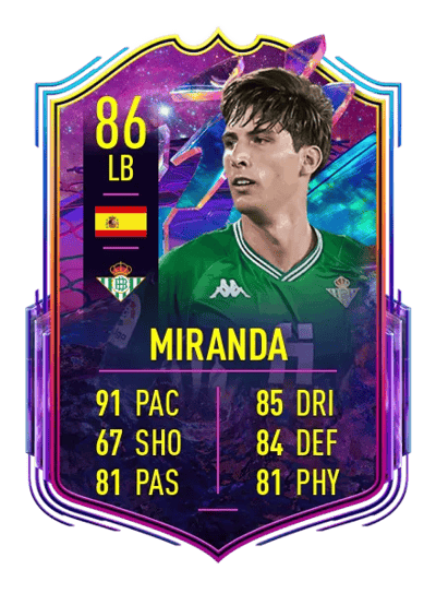 Miranda FUT Future Stars 86 OVR