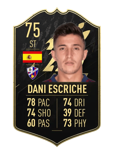 Dani Escriche Team of the Week 75 OVR