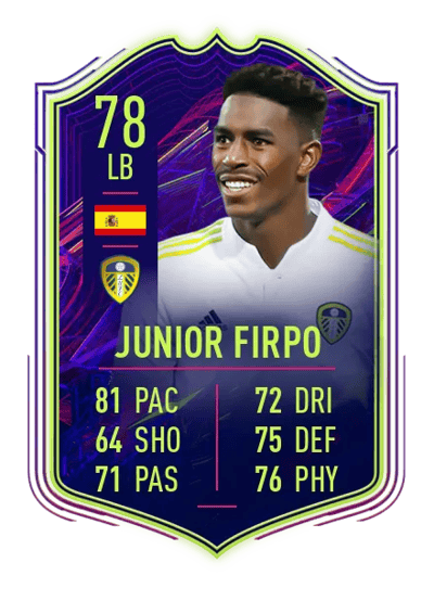 Junior Firpo Ones to Watch 78 OVR