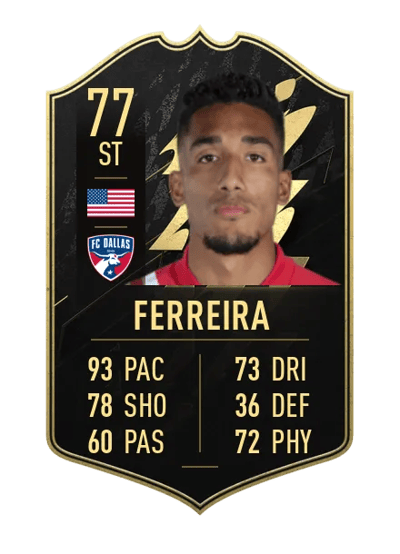 Jesus Ferreira Team of the Week 77 OVR