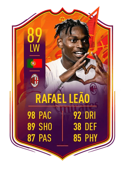 Rafael Leão HEADLINERS STREAK 89 OVR