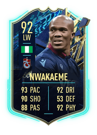 Anthony Nwakaeme Team of the Season 92 OVR