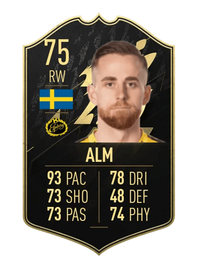 Rasmus Alm Team of the Week 75 OVR