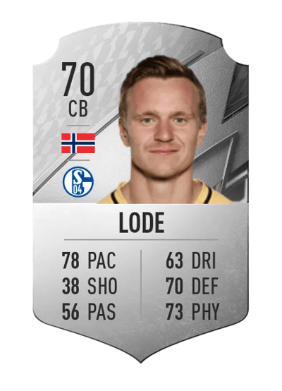 Marius Lode Rare 70 OVR