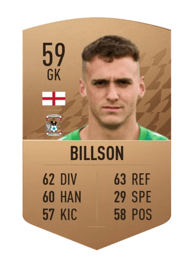 Tom Billson Common 59 OVR