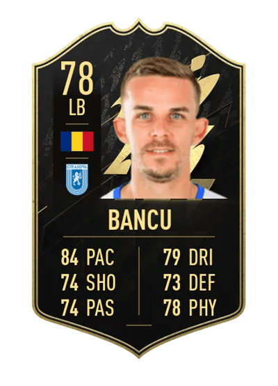 Nicușor Bancu Team of the Week 78 OVR