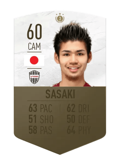 Daiju Sasaki ICON SWAPS 3 60 OVR