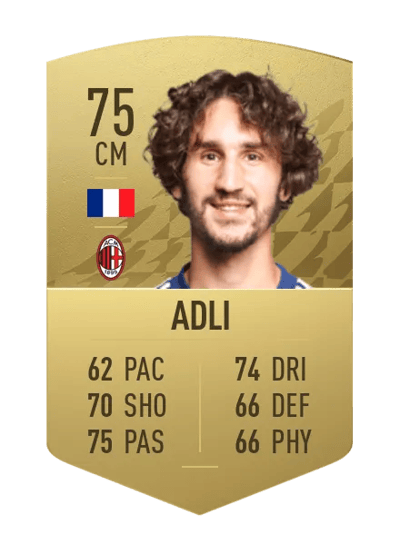 Yacine Adli Common 75 OVR