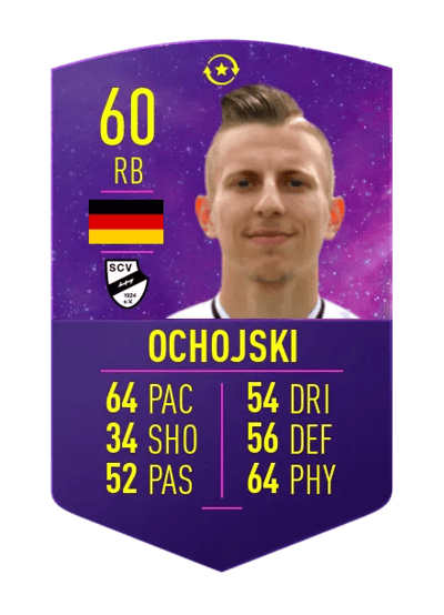 Nico Ochojski FUTURE STARS SWAP TOKEN 60 OVR