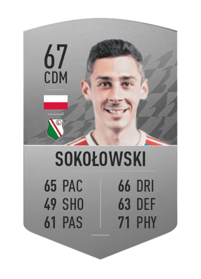 Patryk Sokołowski Common 67 OVR