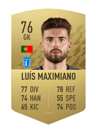 Luís Maximiano Common 76 OVR