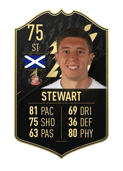 Ross Stewart Team of the Week 75 OVR