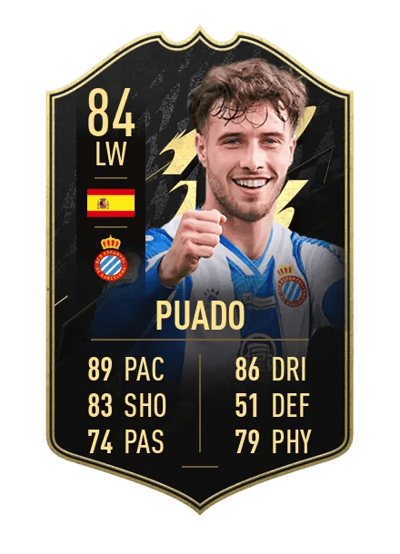 Puado Team of the Week 84 OVR