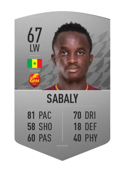 Cheikh Sabaly Common 67 OVR