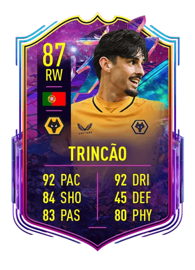 Trincão FUT Future Stars 87 OVR