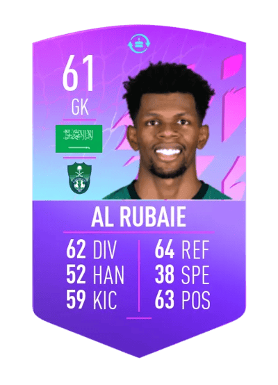 Mohammed Al Rubaie FUT BIRTHDAY TOKEN 61 OVR