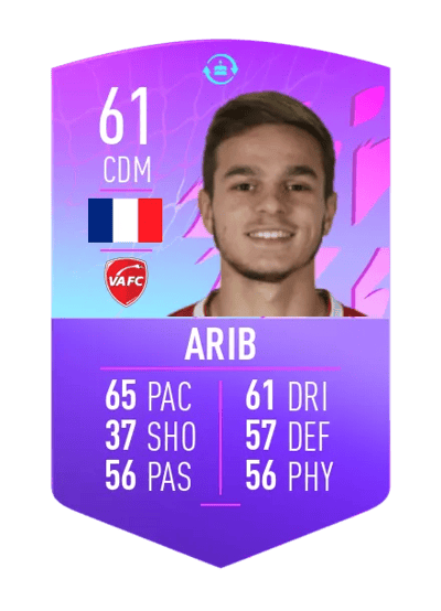 Gaëtan Arib FUT BIRTHDAY TOKEN 61 OVR