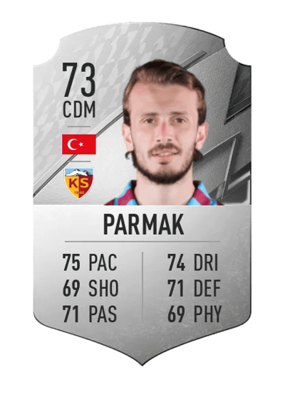 Abdulkadir Parmak Rare 73 OVR