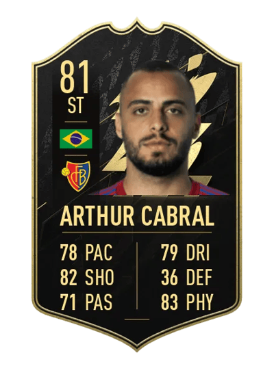 Arthur Cabral Team of the Week 81 OVR