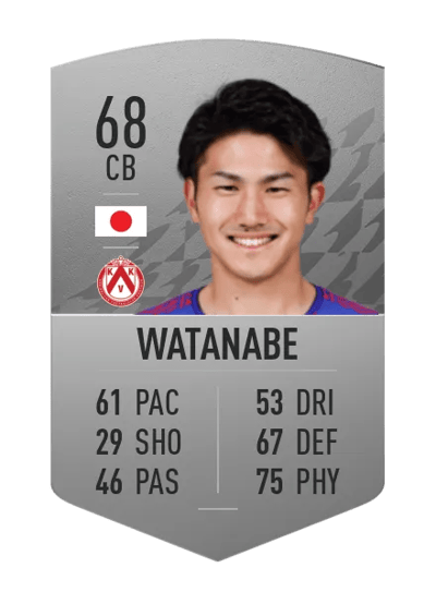 Tsuyoshi Watanabe Common 68 OVR