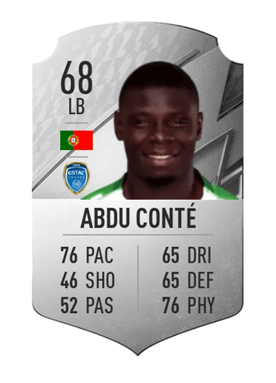 Abdu Conté Rare 68 OVR