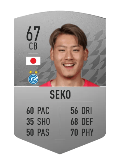 Ayumu Seko Common 67 OVR