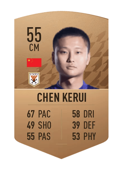 Chen Kerui Common 55 OVR