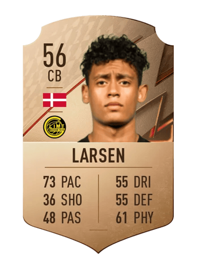 Japhet Sery Larsen Rare 56 OVR