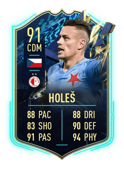 Tomáš Holeš Team of the Season 91 OVR