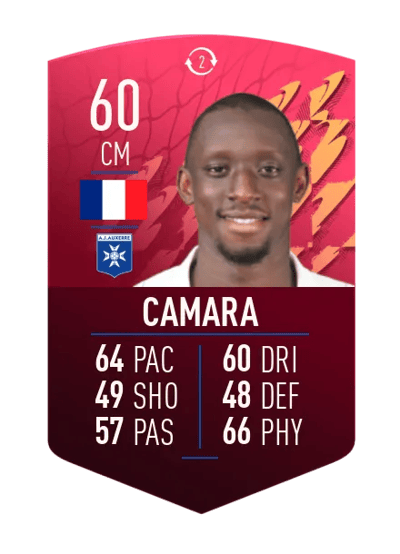 Ousoumane Camara SUMMER SWAP TOKENS 2 60 OVR