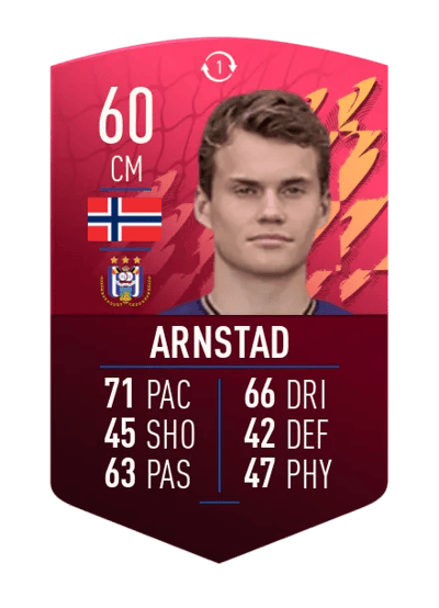 Kristian Arnstad SUMMER SWAP TOKEN 60 OVR