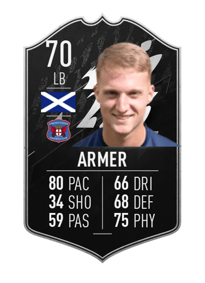 Jack Armer Team of the Week 70 OVR