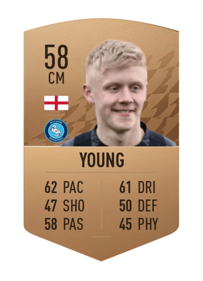 Jack Young Common 58 OVR