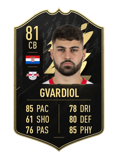 Joško Gvardiol Team of the Week 81 OVR