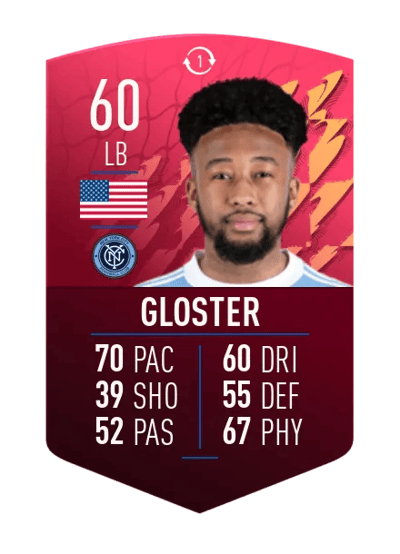 Chris Gloster SUMMER SWAP TOKEN 60 OVR