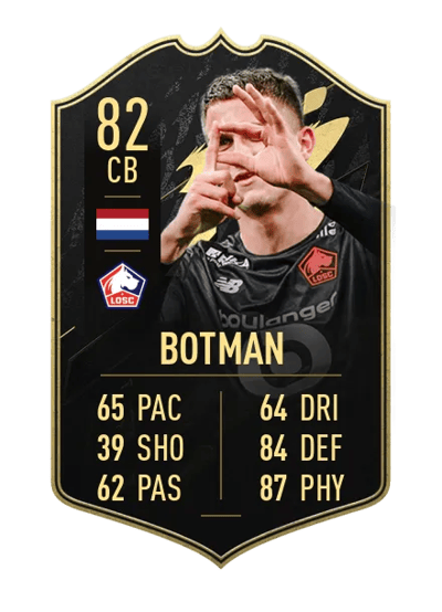Sven Botman Team of the Week 82 OVR