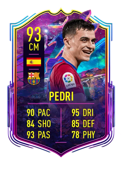 Pedri FUT Future Stars 93 OVR