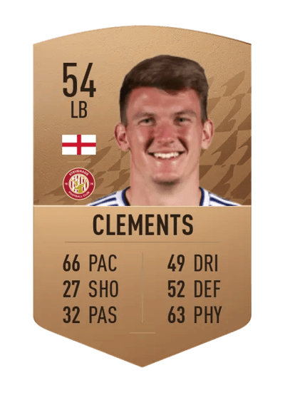 Bailey Clements Common 54 OVR