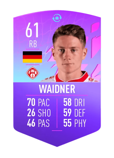 Dennis Waidner FUT BIRTHDAY TOKEN 61 OVR