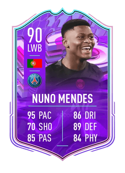 Nuno Mendes FUT Birthday 90 OVR